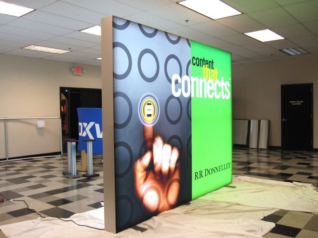 lightbox ışıklı gergi tekstilbox